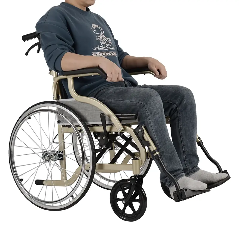 Portable manual wheelchair